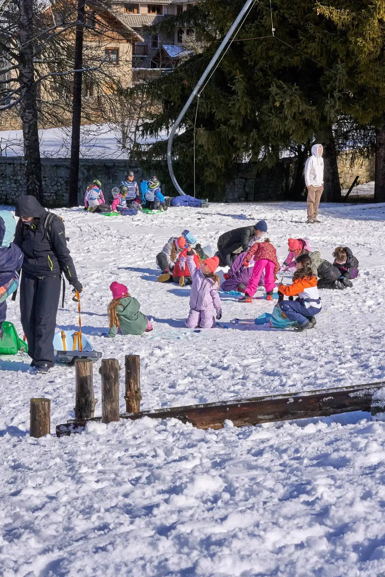 colonie de vacance st l&eacute;ger les m&eacute;l&eacute;zes