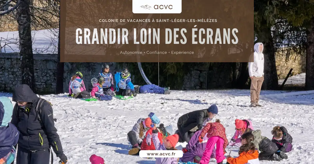 Comment une colonie de vacances � Saint L�ger les M�l�zes aide les enfants � gagner en autonomie sans �cran ?