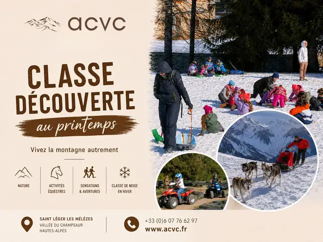 Classe d�couverte au printemps : faites vivre la montagne autrement � vos �l�ves